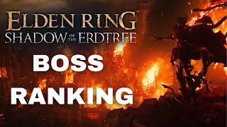 Elden Ring Shadow of The Erdtree Main Bosses RANKED [upl. by Airpac]