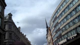 Spitfire and Lancaster flypast St Pauls [upl. by Daub]