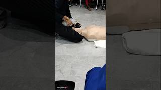 BLS Training Session 💥🚨💥 bls basiclifesupport ytshorts firstaid emergency [upl. by Gnilyarg]