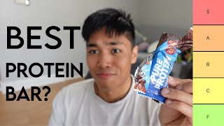 The Best Protein Bar Tier List [upl. by Merilee65]