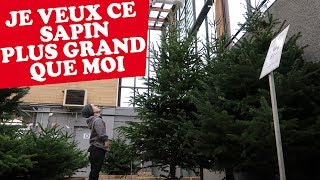 VLOG  JE VEUX CE SAPIN PLUS GRAND QUE MOI [upl. by Emirej]