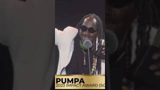 St Croixs Pumpa wins Impact Award at 2024 Caribbean Music Awards [upl. by Seamus]