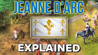 Everything you need to know about Jeanne dArc in AOE4 [upl. by Weeks]