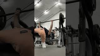 185 lb bench press paused for 5 [upl. by Noble962]