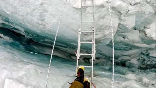 Climbing Mount Everest  Day 26 Khumbu Icefall [upl. by Twitt]