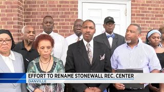 Danville ministers SCLC members call for renaming of Stonewall Recreation Center [upl. by Anilatak]