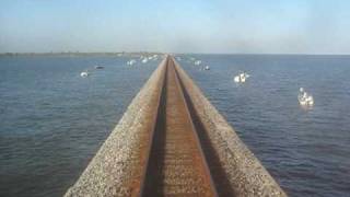 Amtrak 20 Crescent crossing Lake Pontchartrain Part 1 [upl. by Sheepshanks]