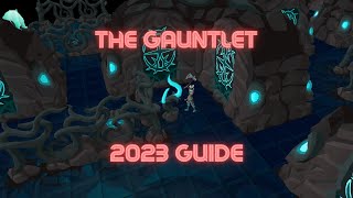 OSRS GUIDE How to complete THE GAUNTLET guide 2023 Edition [upl. by Avlem]