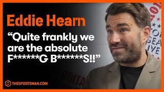 “WE’RE THE FG BS” Eddie Hearn reacts to Terri Harper amp Kid Galahad knockouts [upl. by Shushan]