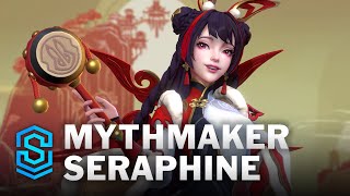 Mythmaker Seraphine Wild Rift Skin Spotlight [upl. by Ymer]