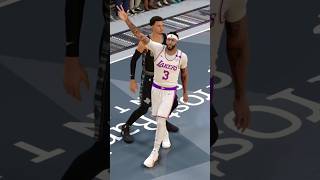 AD doin work over wemby 🔥 nba2k25 highlights ps5 lakers anthonydavis victorwembanyama [upl. by Allerim541]