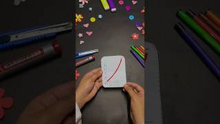 EASY AND PRETTY CARD😍❤️ youtube shorts shortvideo trendingshorts diy creative crafting [upl. by Nuhsal]