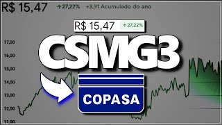 CSMG3 DIVIDENDOS DA COPASA SECARAM MAS A PRIVATIZAÇÃO [upl. by Gladwin]