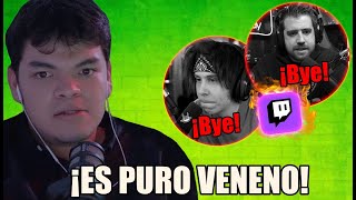 KOMANCHE ABANDONA A AURONPLAY Y RUBIUS Y AMENAZA A TODO TWITCH [upl. by Pisano565]