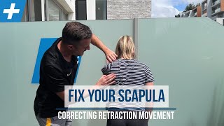 Fix Your Scapula  Correcting Retraction Movement  Tim Keeley  Physio REHAB [upl. by Kelcy]