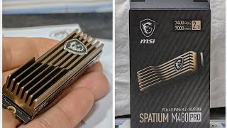 MSI SPATIUM M480 PRO HS 2т 74007000 [upl. by Tandi]