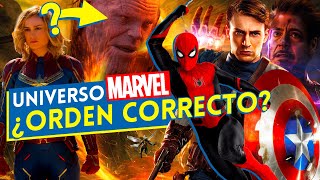 CRONOLOGÍA MARVEL Orden CORRECTO de todas las PELÍCULAS y SERIES ACTUALIZADO diciembre 2021 [upl. by Anselm379]