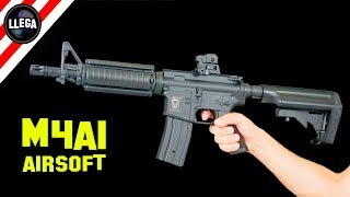 150€ Me Ha Costado Esta M4A1 Golden Eagle V3 De Airsoft  Cosas Compradas En Internet [upl. by Sayles]