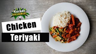 CHICKEN TERIYAKI  selber machen [upl. by Ihdin929]