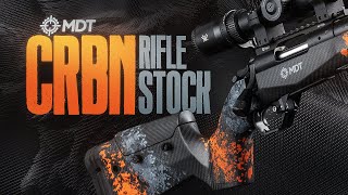 NEW MDT CRBN Rifle Stock  Lightweight Design Heavyweight Performance [upl. by Charlena]