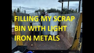 Starting To Fill My Scrap Bin With Light Iron [upl. by Merl]