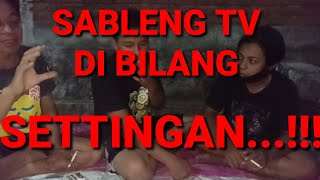 SABLENG TV bukan setingan [upl. by Eirelav]