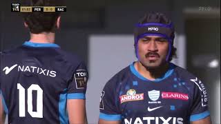 Perpignan vs Racing 92  202324 France Top 14  Full match Rugby [upl. by Koffler]