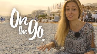 Maria explores Nice France – On the go with EF 44 [upl. by Dinan274]