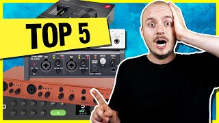 Top 5 Audio Interfaces für YOUTUBER [upl. by Chara458]