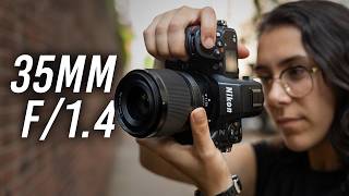 Nikon NIKKOR Z 35mm f14 Lens  Quick Look [upl. by Nosecyrb]