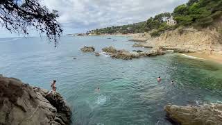 Cala Roca del Paller • Cami de Ronda • Sant Antoni de Calonge • Costa Brava • Agost 2023 • Spain [upl. by Nageam157]