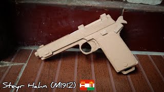 Cardboard Steyr Hahn  M1912 [upl. by Guenzi]