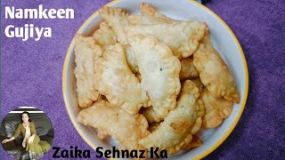 Namkeen gujiya recipeTea time snacks gujiyaGujia recipeDiwali special gujiya recipe😋 [upl. by Ybba]