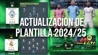 NUEVA ACTUALIZACION de plantilla 2025 para FIFA 22 [upl. by Acinej397]