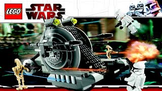 LEGO instructions  Star Wars  7748  Corporate Alliance Tank Droid [upl. by Atalanti64]