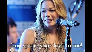 LeAnn Rimes  Unchained melody Lyric video [upl. by Tnias]