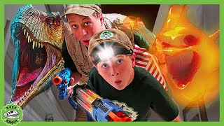 Dinosaur Ghosts in a Haunted Cabin  TRex Ranch Dinosaur Videos for Kids [upl. by Quiteria]