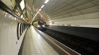 Merseyrail class 777 019 arriving and departing Liverpool centre Wirral line [upl. by Ayhtin]