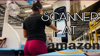 AMAZON WAREHOUSE  Scanner  inside footage  SORTATION ASSOCIATE [upl. by Ricca]