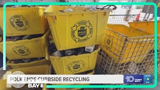 Polk County ending curbside recycling after 2 decades but bringing other green initiatives online [upl. by Lauralee]