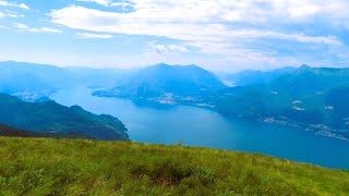 Anello del Monte Muggio dallAlpe Giumello un balcone naturale sul lago di Como [upl. by Holub609]