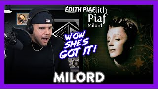 Édith Piaf Reaction Milord AMAZING  Dereck Reacts [upl. by Mingche]