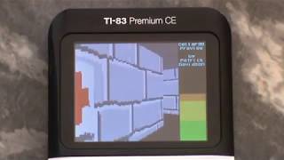 TI83 Premium CE  Cellar 3D playthrough level 1 [upl. by Eenar]