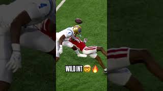 WILD INT 🤯🤯 UCLA holds off Nebraska nebraskafootball uclafootball upset [upl. by Navlys]