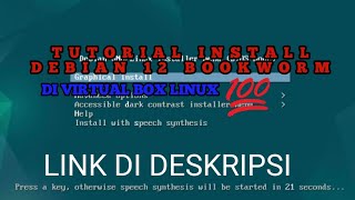 TUTORIAL INSTALASI DEBIAN12 [upl. by Analak]