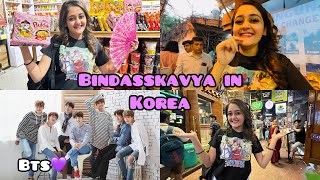 🩷 Kya Korean Boys dikhenge Bindass Kavya In Korea 😍Shopping Korean Food Beautifull Buddhist Culture [upl. by Morette]