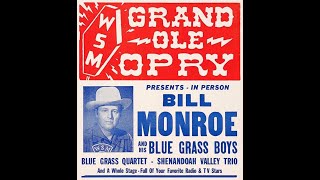 Bill Monroe and his Blue Grass Boys  Pretty Polly live  1958 [upl. by Eniamrahc]