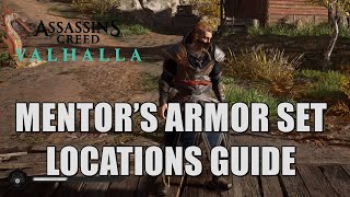 AC VALHALLA MENTOR’S ARMOR SET LOCATIONS GUIDE  Assassins Creed Valhalla Best Raven Gear [upl. by Alwin167]