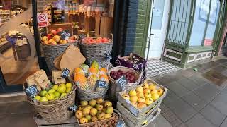 🇬🇧 London rainy day walk  Putney Bridge to Fulham Broadway walking tour 4K [upl. by Grevera]