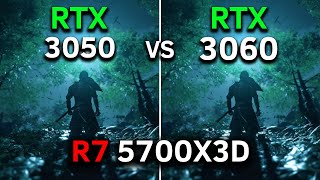 RTX 3050 8GB vs RTX 3060 12GB  R7 5700X3D  Test In 12 Games  2024 [upl. by Ednew78]